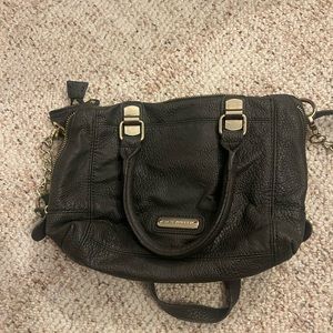 Used gray Steve Madden purse